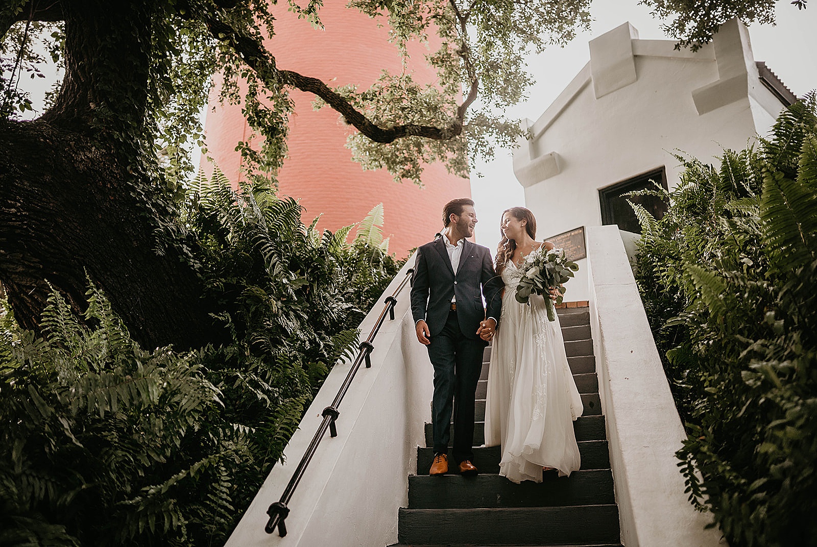 Intimate Jupiter Lighthouse Wedding captured by Jupiter Florida Wedding Photographer, Krystal Capone Photography