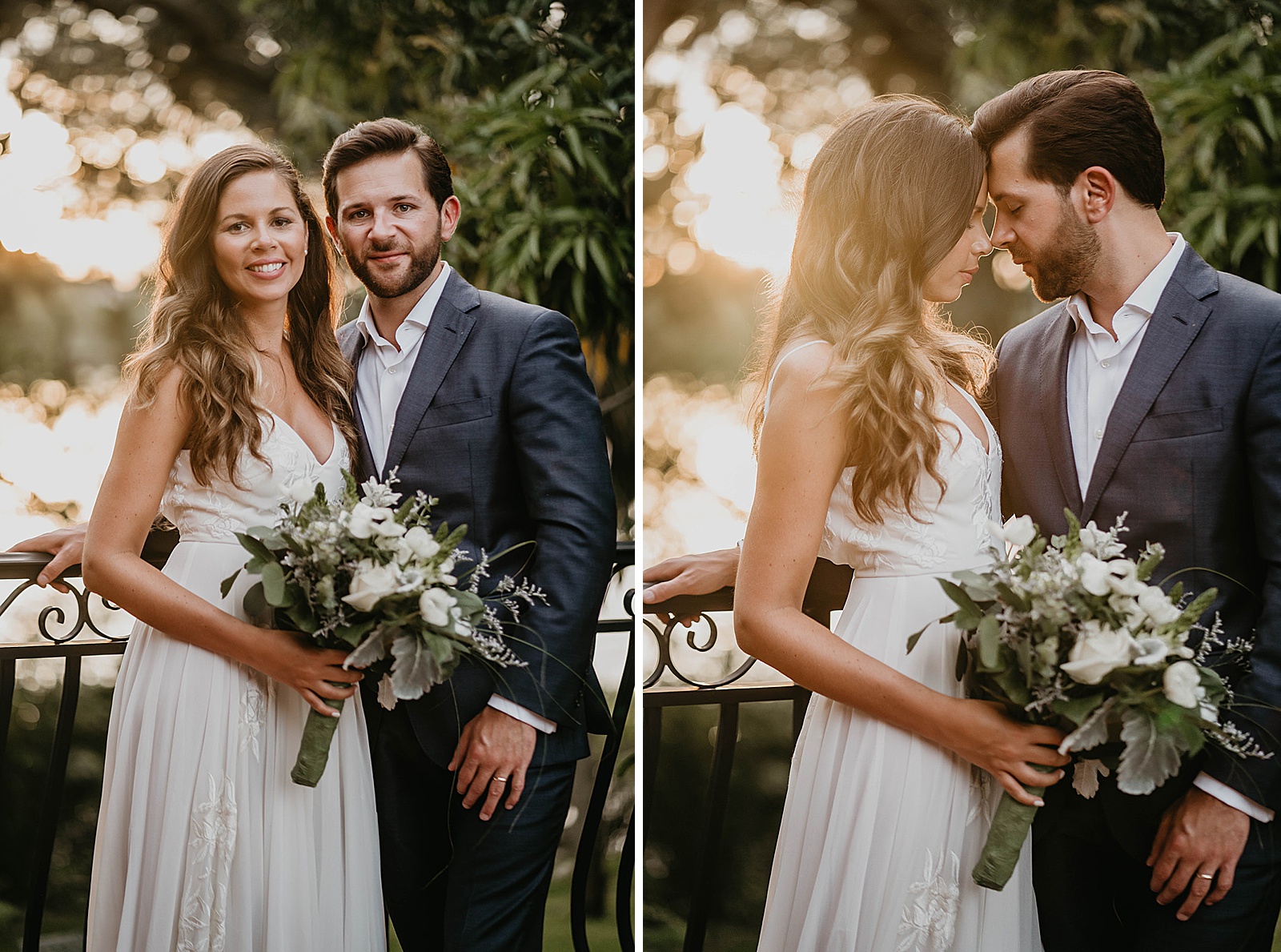 Intimate Jupiter Lighthouse Wedding captured by Jupiter Florida Wedding Photographer, Krystal Capone Photography