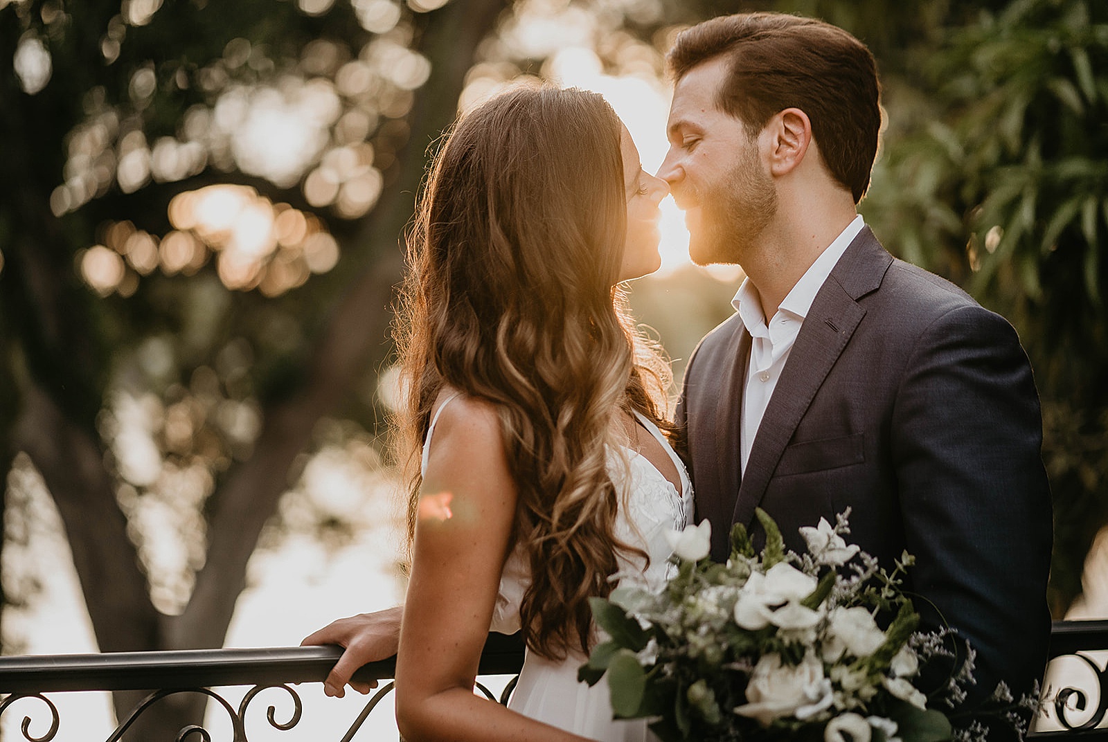Intimate Jupiter Lighthouse Wedding captured by Jupiter Florida Wedding Photographer, Krystal Capone Photography