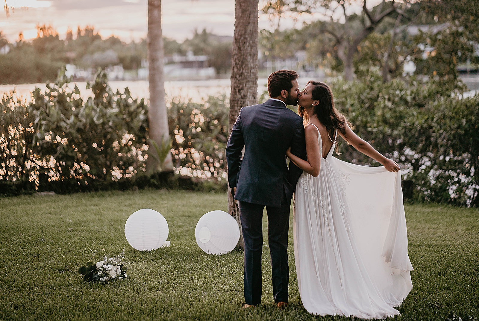 Intimate Jupiter Lighthouse Wedding captured by Jupiter Florida Wedding Photographer, Krystal Capone Photography