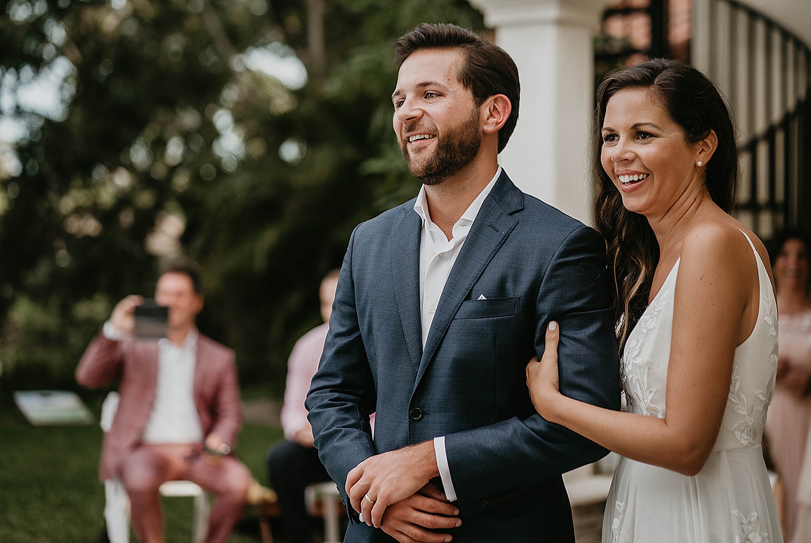 Intimate Jupiter Lighthouse Wedding captured by Jupiter Florida Wedding Photographer, Krystal Capone Photography