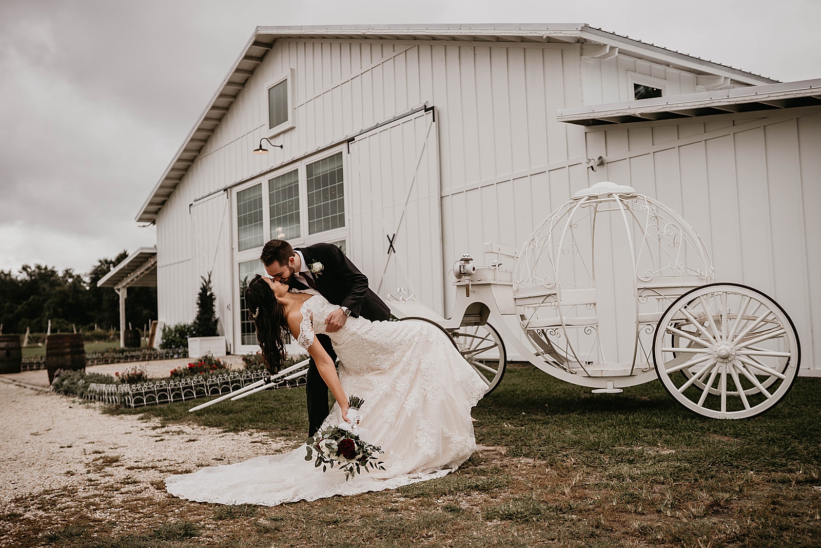 Rustic Fall Farm Wedding captured by South Florida Wedding Photographer, Krystal Capone Photography