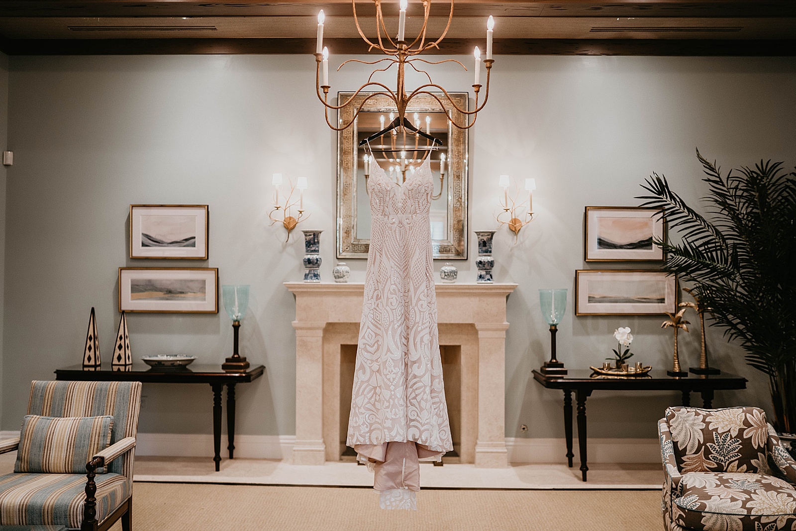 Tropical Pelican Club Wedding Captured by South Florida Wedding Photographer, Krystal Capone Photography.