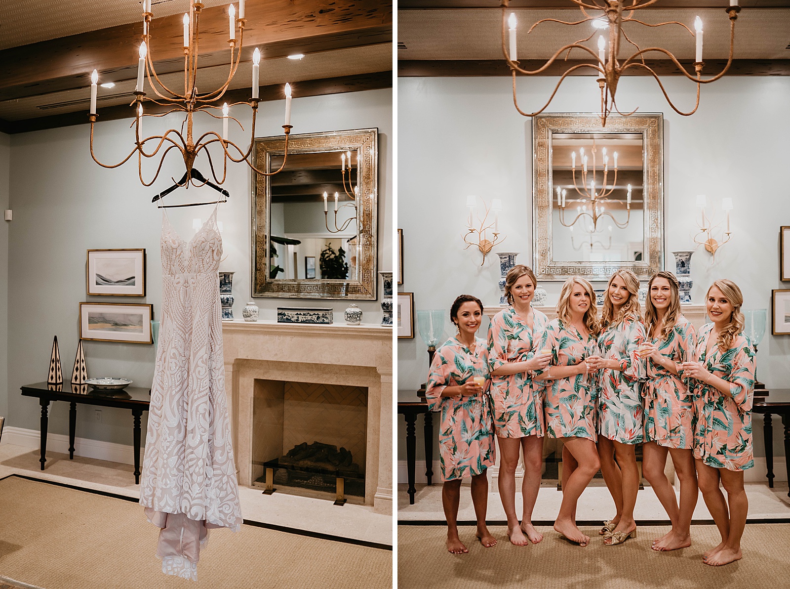 Tropical Pelican Club Wedding Captured by South Florida Wedding Photographer, Krystal Capone Photography.