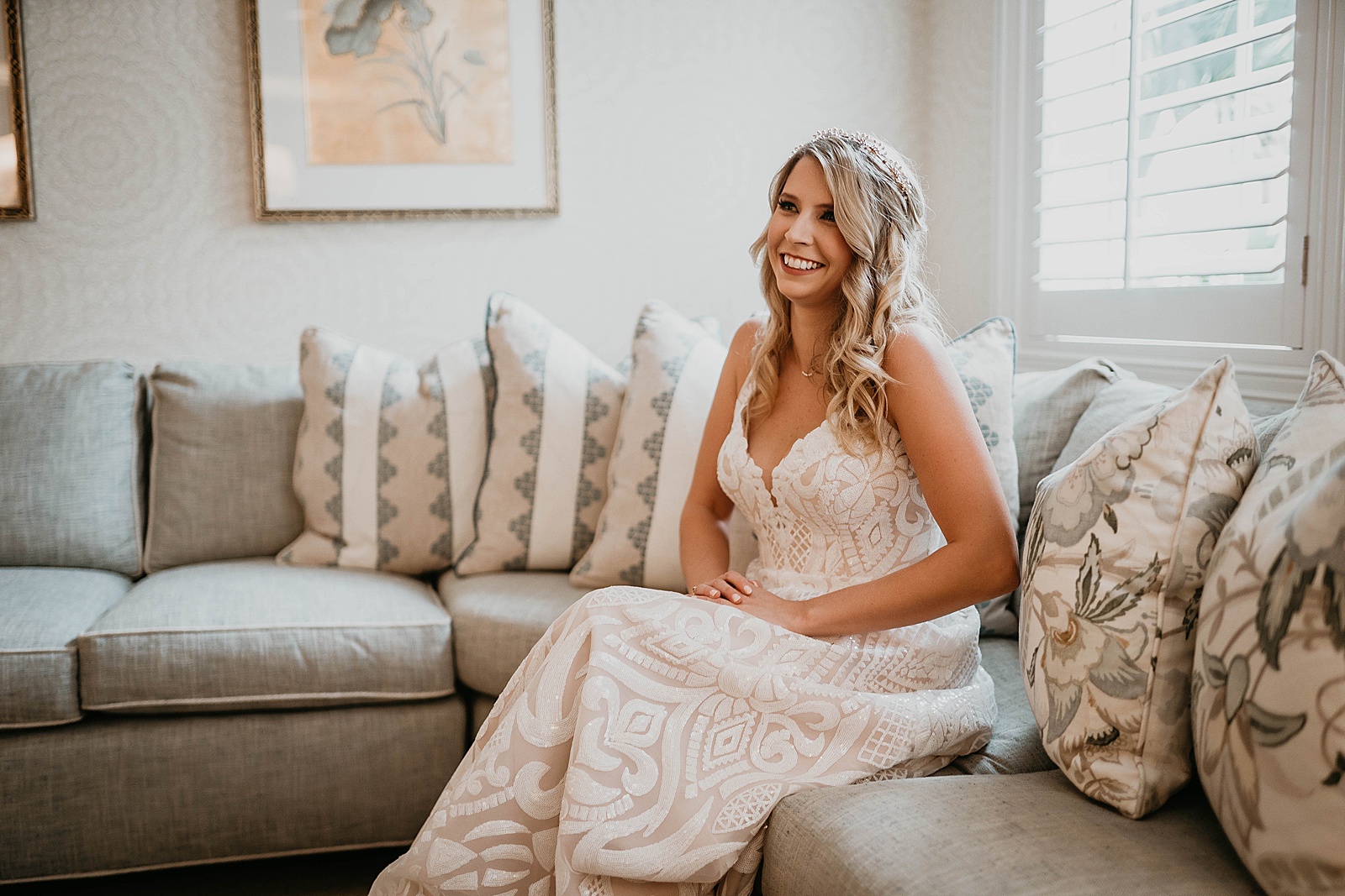 Tropical Pelican Club Wedding Captured by South Florida Wedding Photographer, Krystal Capone Photography.