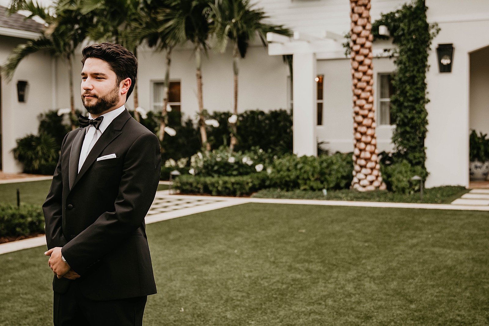 Tropical Pelican Club Wedding Captured by South Florida Wedding Photographer, Krystal Capone Photography.