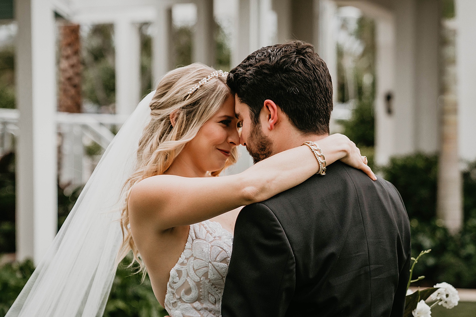 Tropical Pelican Club Wedding Captured by South Florida Wedding Photographer, Krystal Capone Photography.