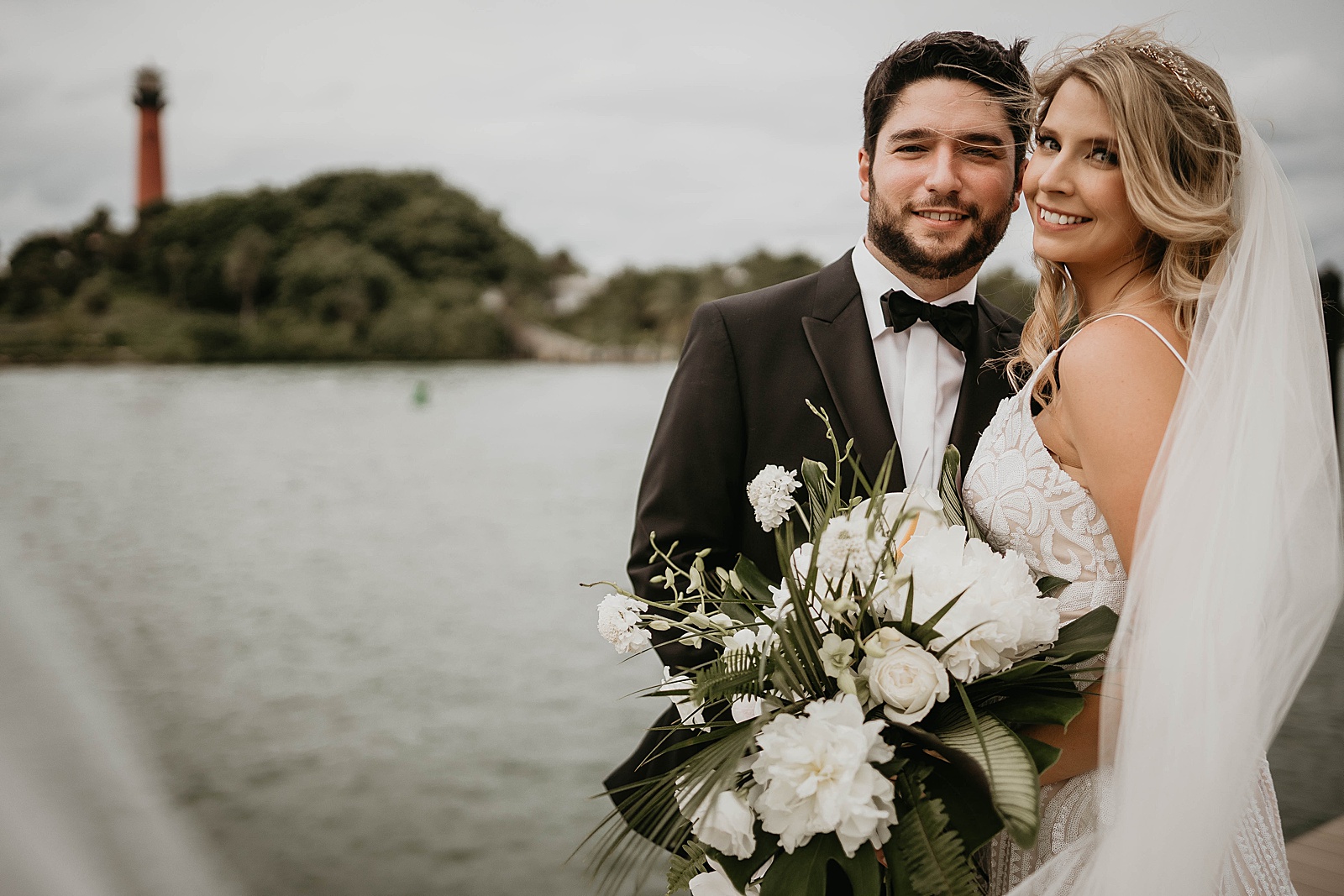 Tropical Pelican Club Wedding Captured by South Florida Wedding Photographer, Krystal Capone Photography.