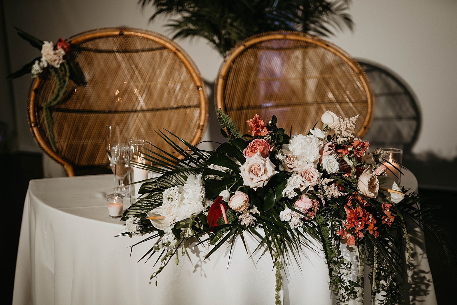 Tropical Pelican Club Wedding Captured by South Florida Wedding Photographer, Krystal Capone Photography.