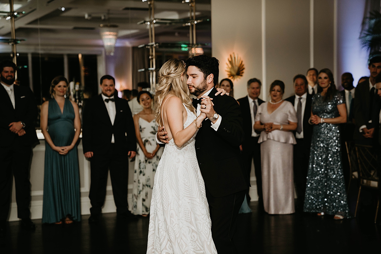 Tropical Pelican Club Wedding Captured by South Florida Wedding Photographer, Krystal Capone Photography.