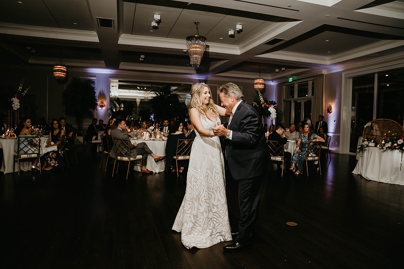 Tropical Pelican Club Wedding Captured by South Florida Wedding Photographer, Krystal Capone Photography.