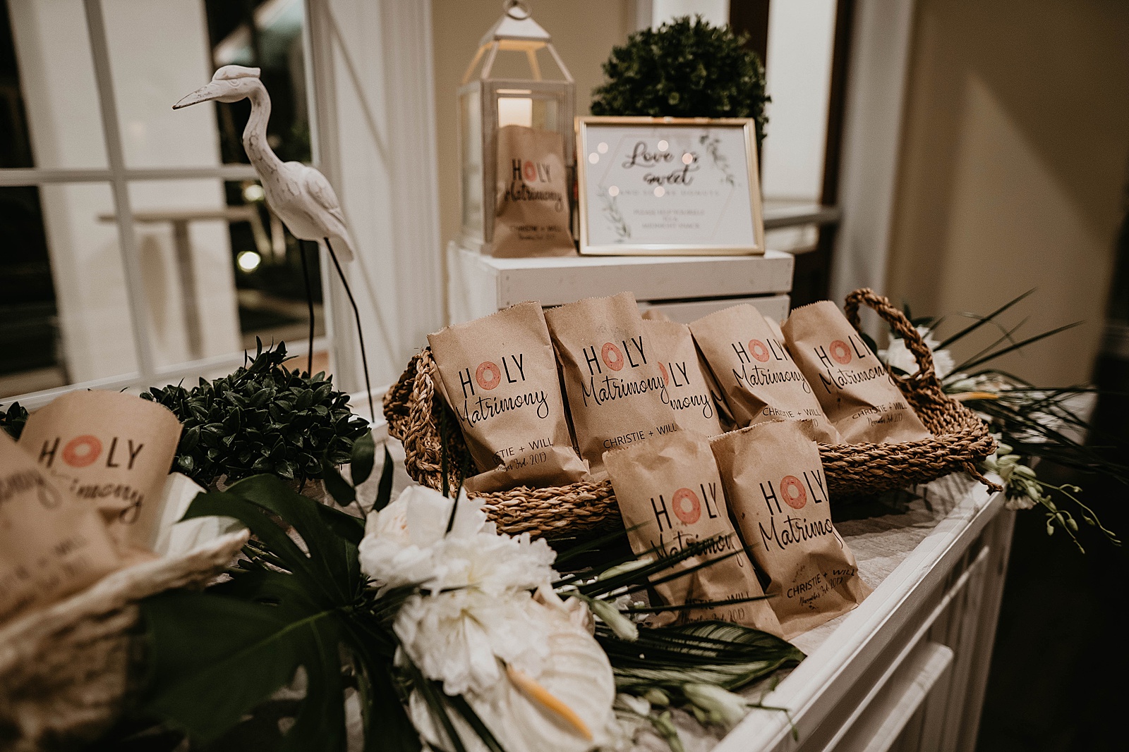 Tropical Pelican Club Wedding Captured by South Florida Wedding Photographer, Krystal Capone Photography.
