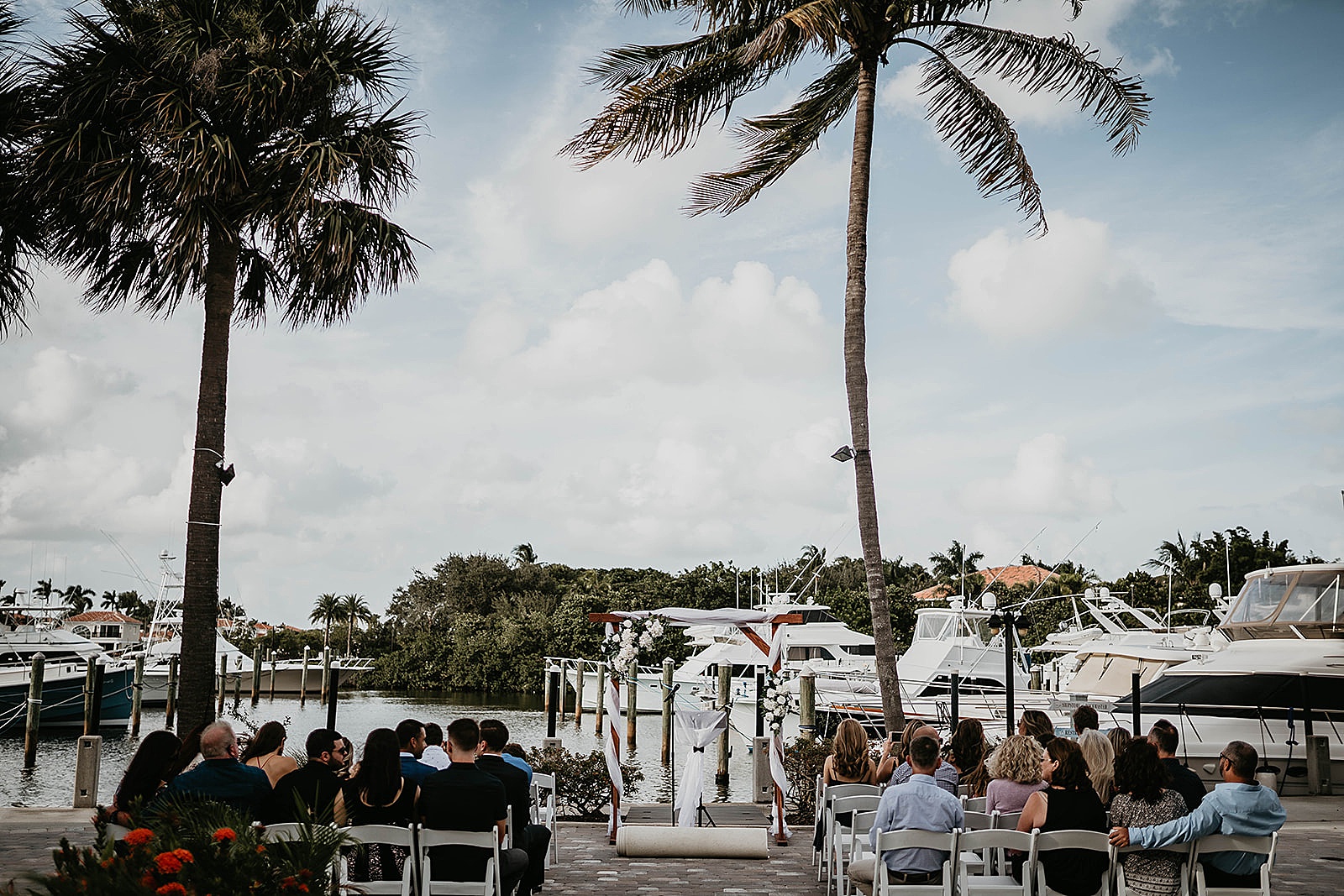Waterfront Jupiter Florida Wedding Captured by South Florida Wedding Photographer, Krystal Capone Photography