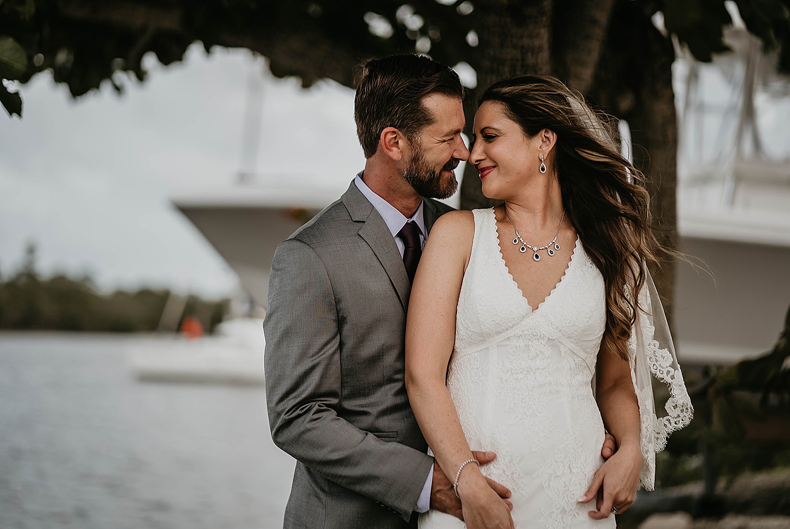 Waterfront Jupiter Florida Wedding Captured by South Florida Wedding Photographer, Krystal Capone Photography