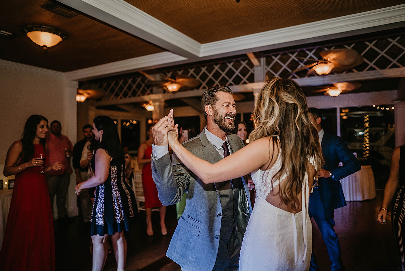 Waterfront Jupiter Florida Wedding Captured by South Florida Wedding Photographer, Krystal Capone Photography