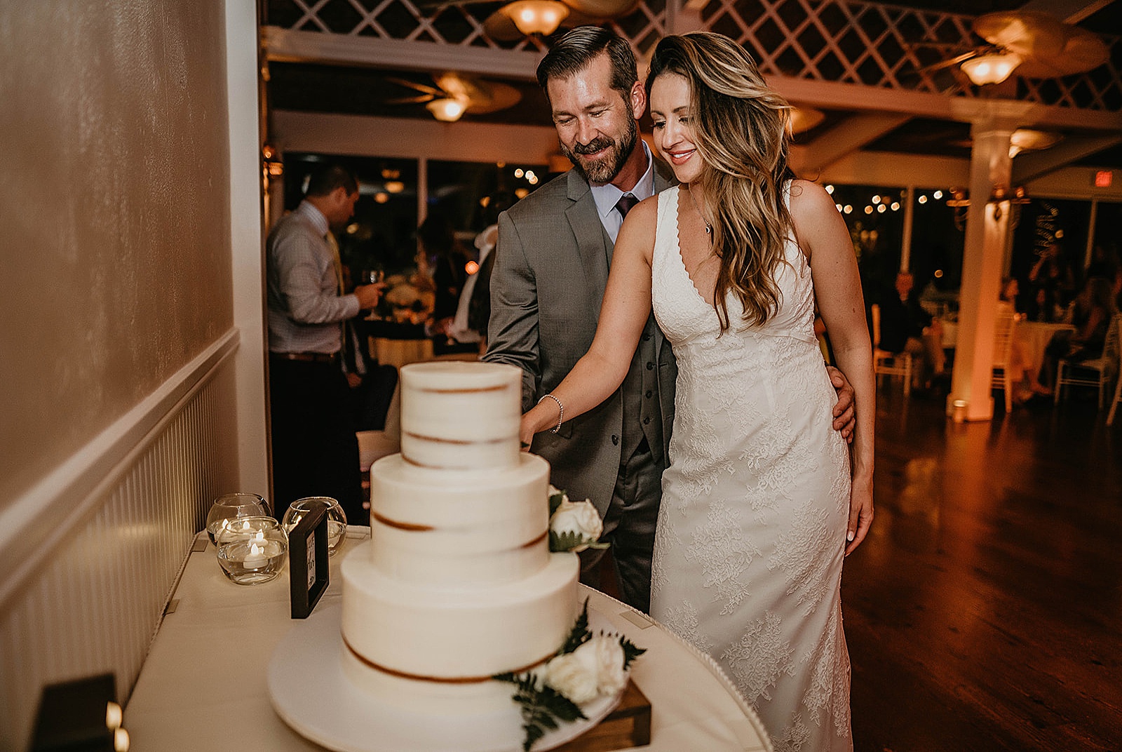 Waterfront Jupiter Florida Wedding Captured by South Florida Wedding Photographer, Krystal Capone Photography