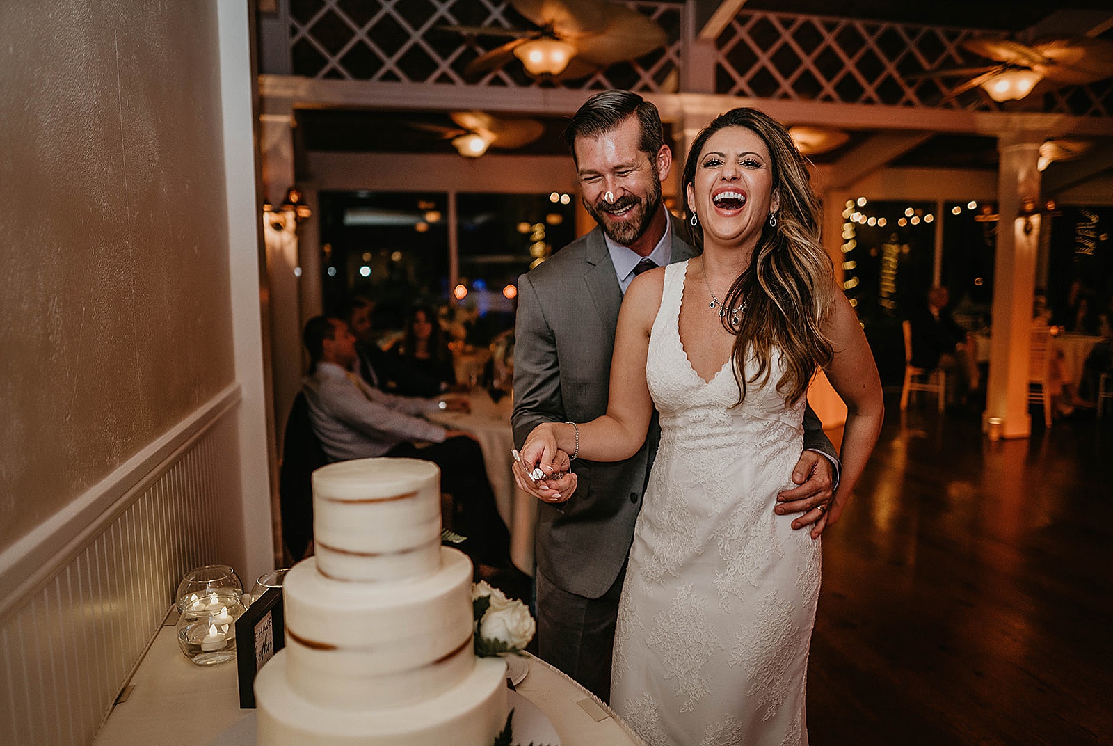Waterfront Jupiter Florida Wedding Captured by South Florida Wedding Photographer, Krystal Capone Photography