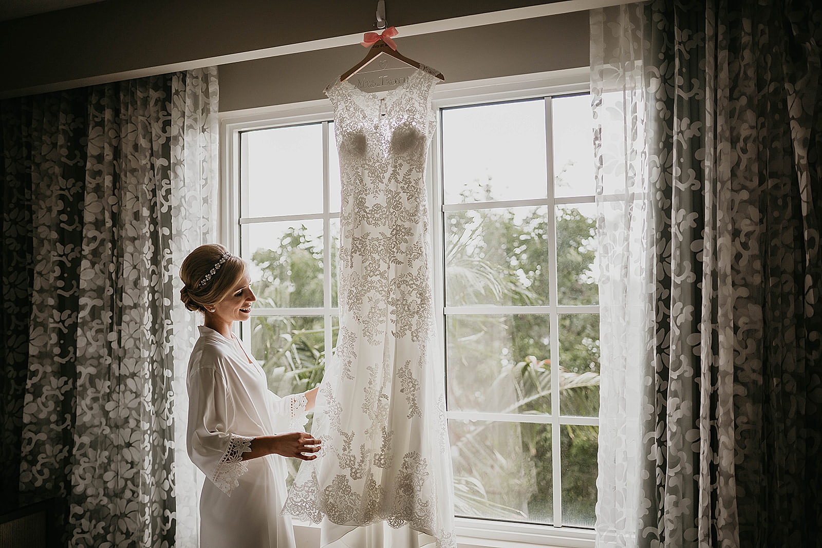 Jupiter Florida Intracoastal Wedding captured by South Florida Wedding Photographer, Krystal Capone Photography
