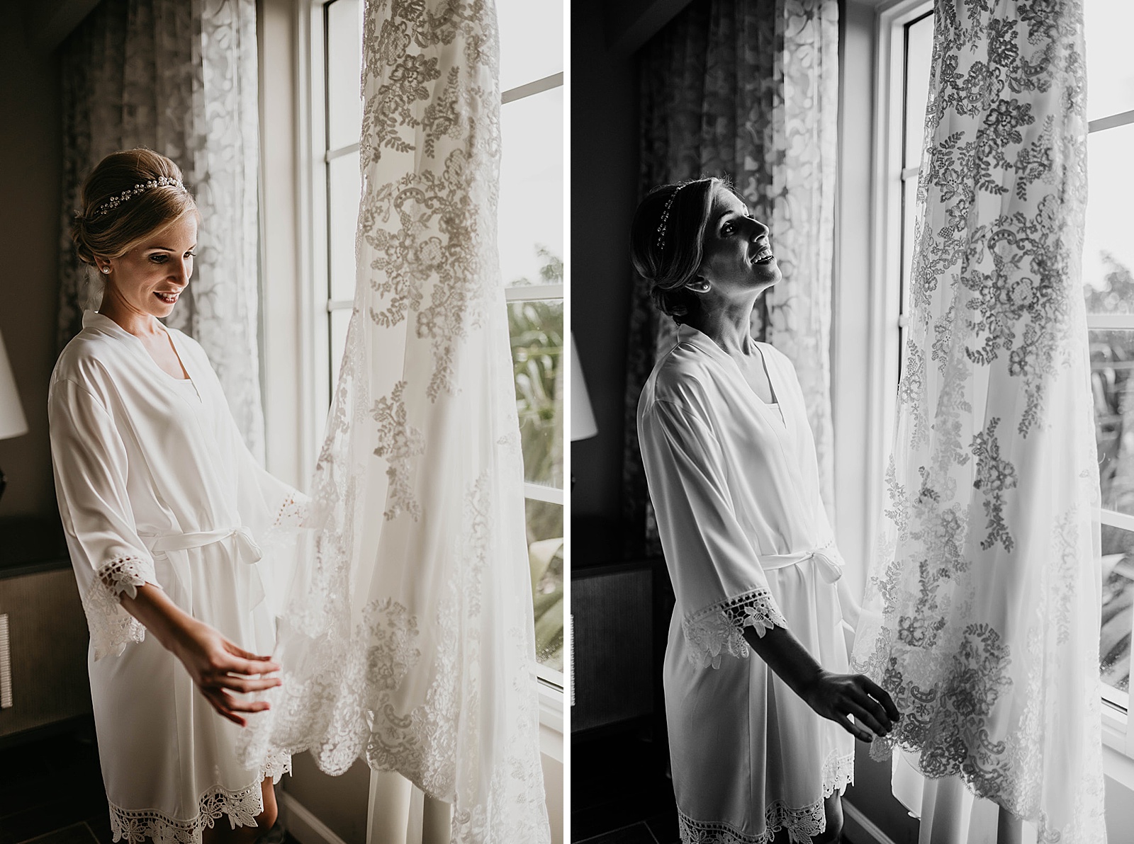 Jupiter Florida Intracoastal Wedding captured by South Florida Wedding Photographer, Krystal Capone Photography