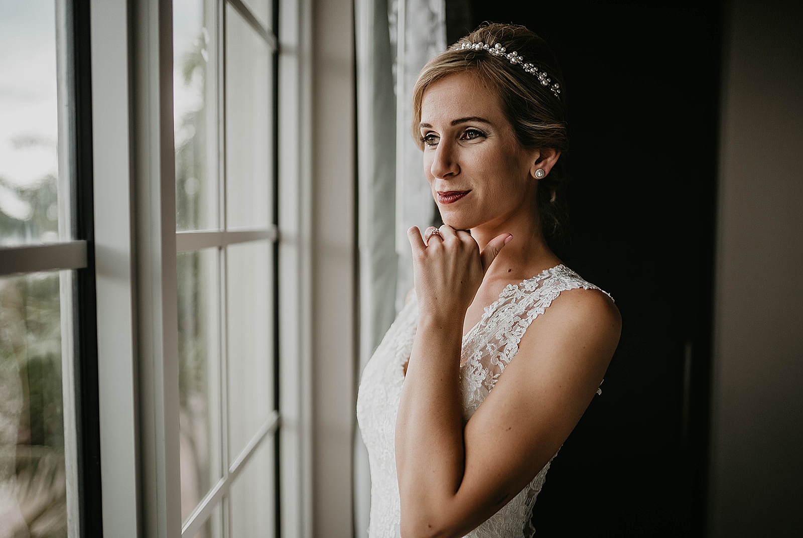 Jupiter Florida Intracoastal Wedding captured by South Florida Wedding Photographer, Krystal Capone Photography