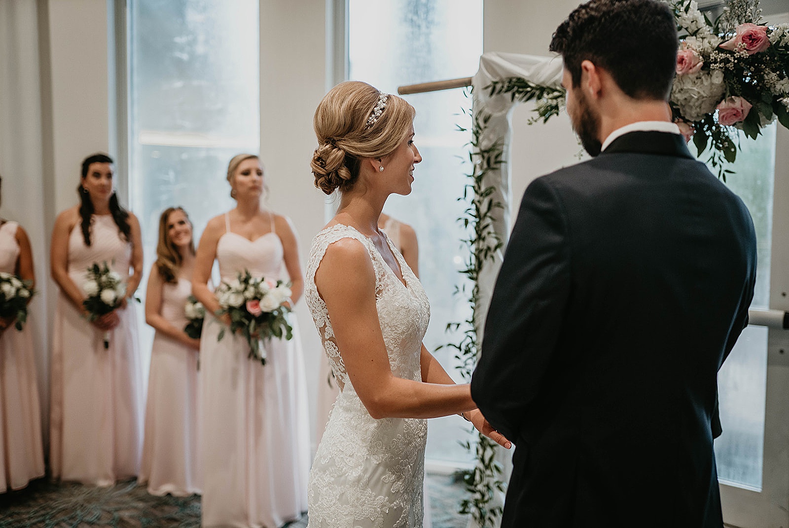 Jupiter Florida Intracoastal Wedding captured by South Florida Wedding Photographer, Krystal Capone Photography