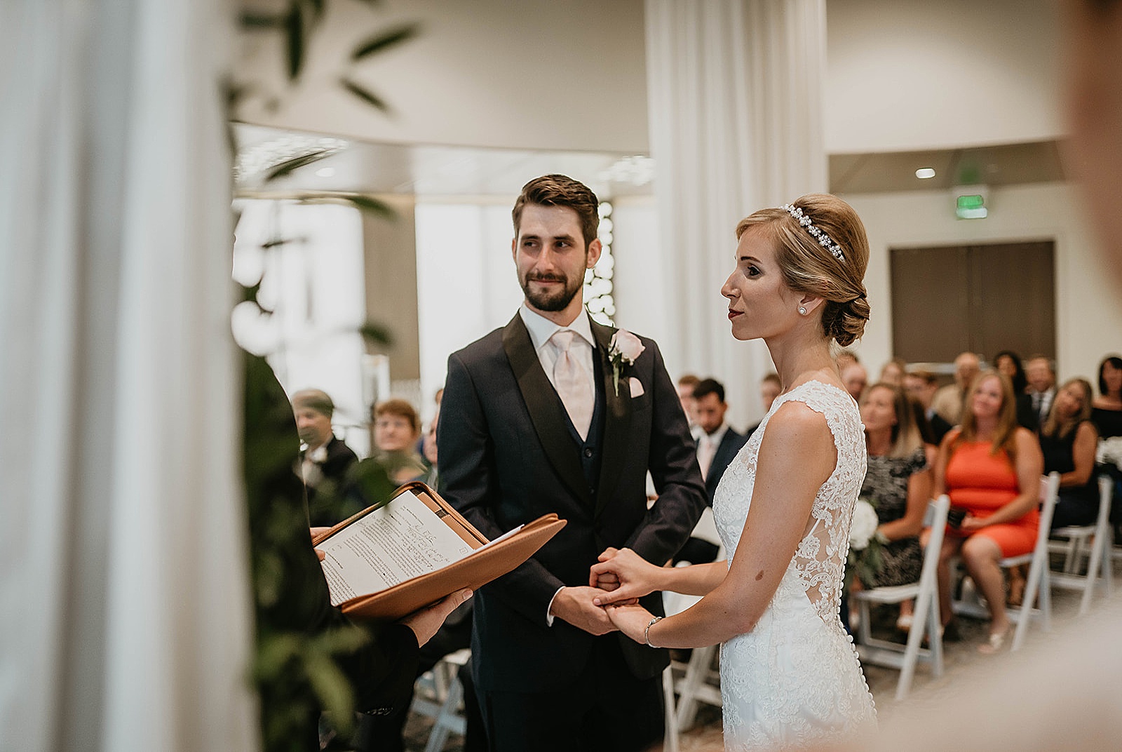 Jupiter Florida Intracoastal Wedding captured by South Florida Wedding Photographer, Krystal Capone Photography