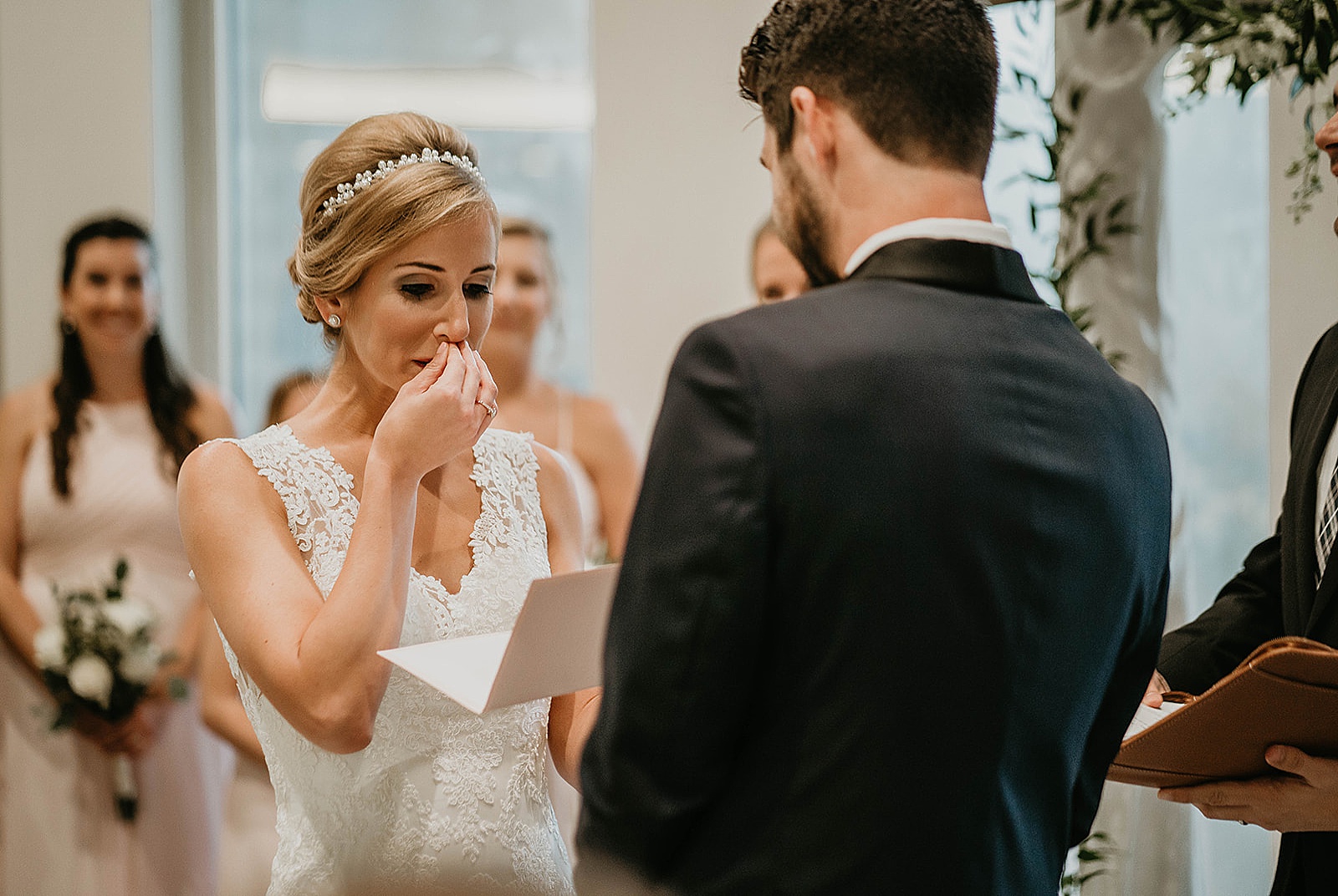 Jupiter Florida Intracoastal Wedding captured by South Florida Wedding Photographer, Krystal Capone Photography