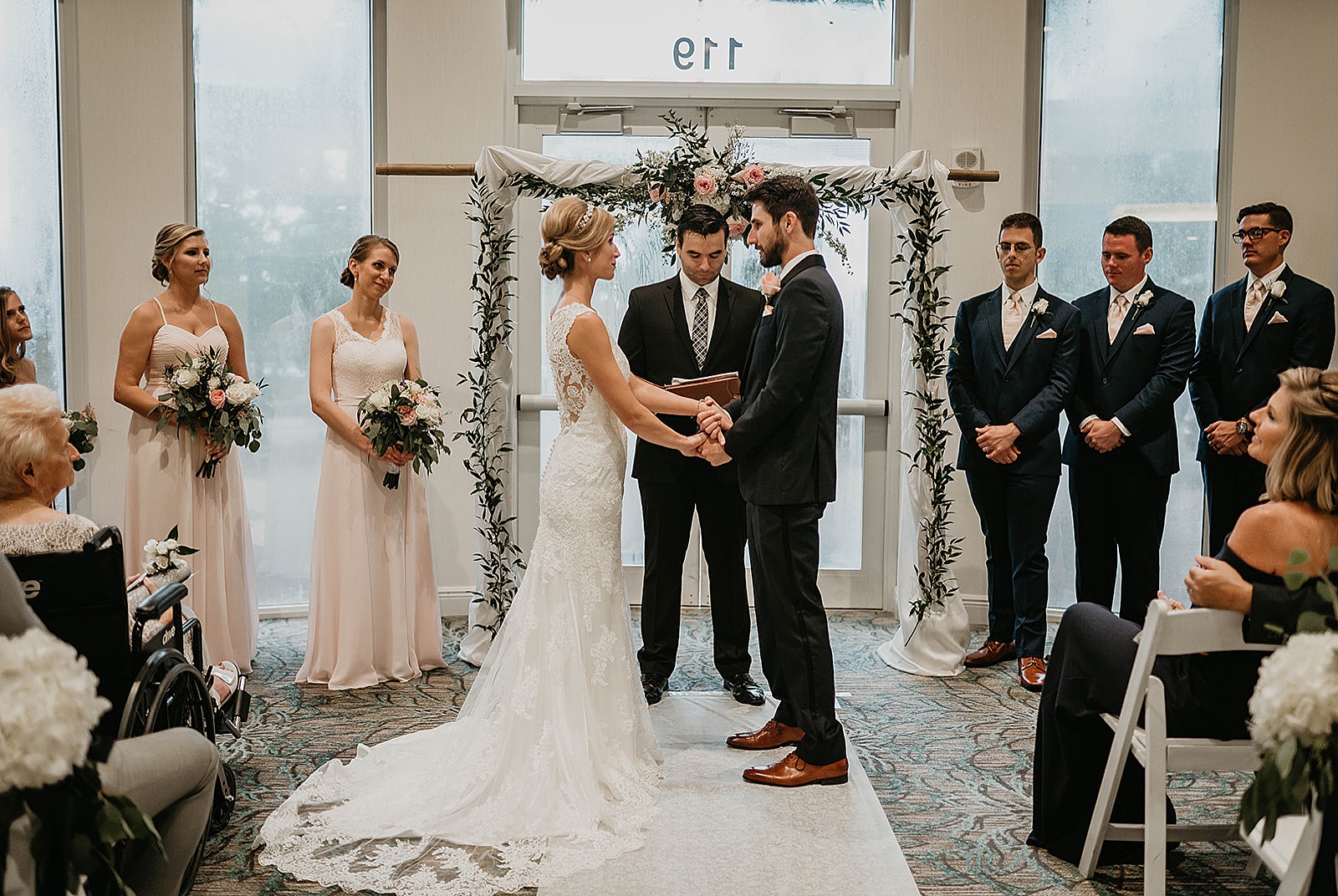 Jupiter Florida Intracoastal Wedding captured by South Florida Wedding Photographer, Krystal Capone Photography