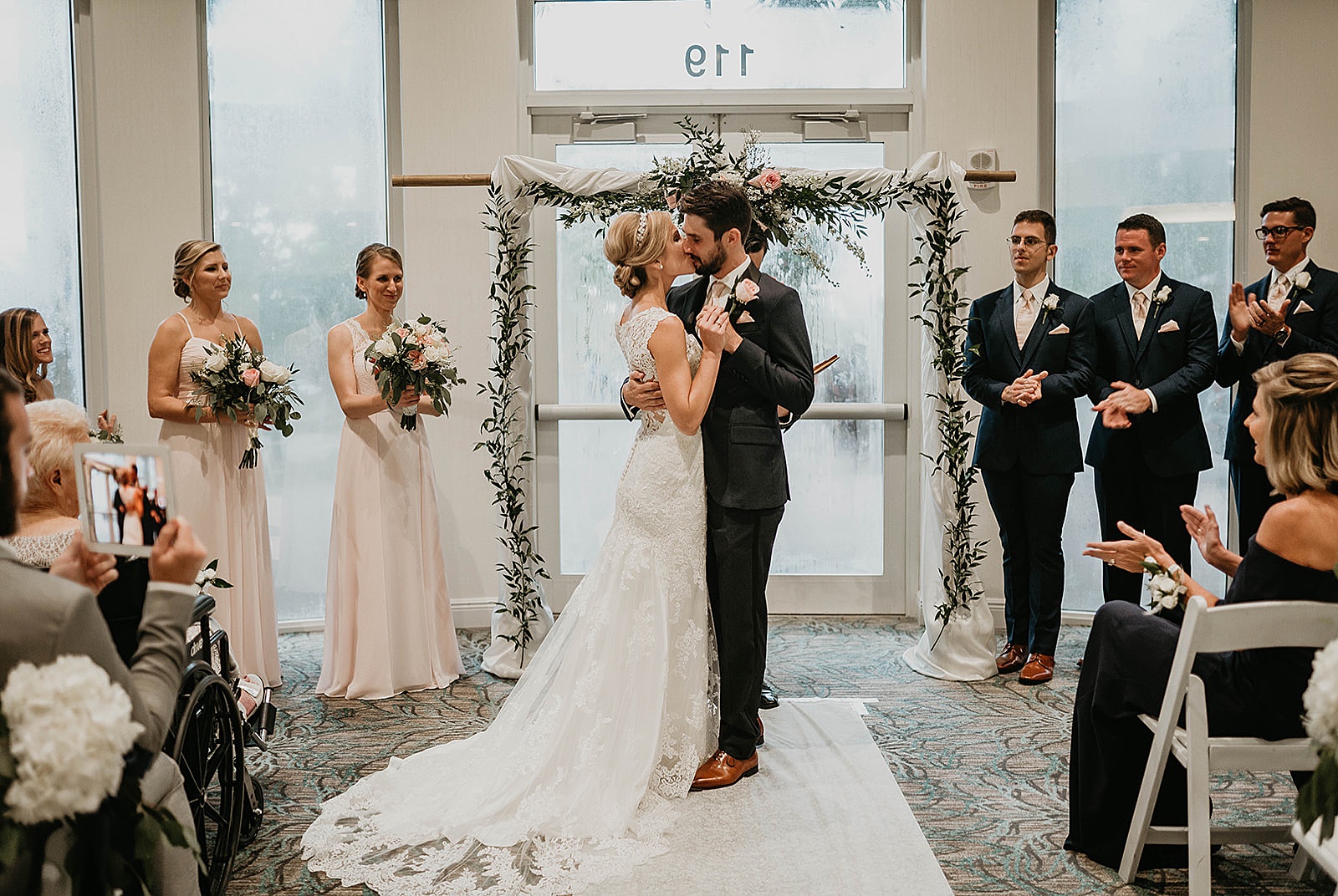 Jupiter Florida Intracoastal Wedding captured by South Florida Wedding Photographer, Krystal Capone Photography