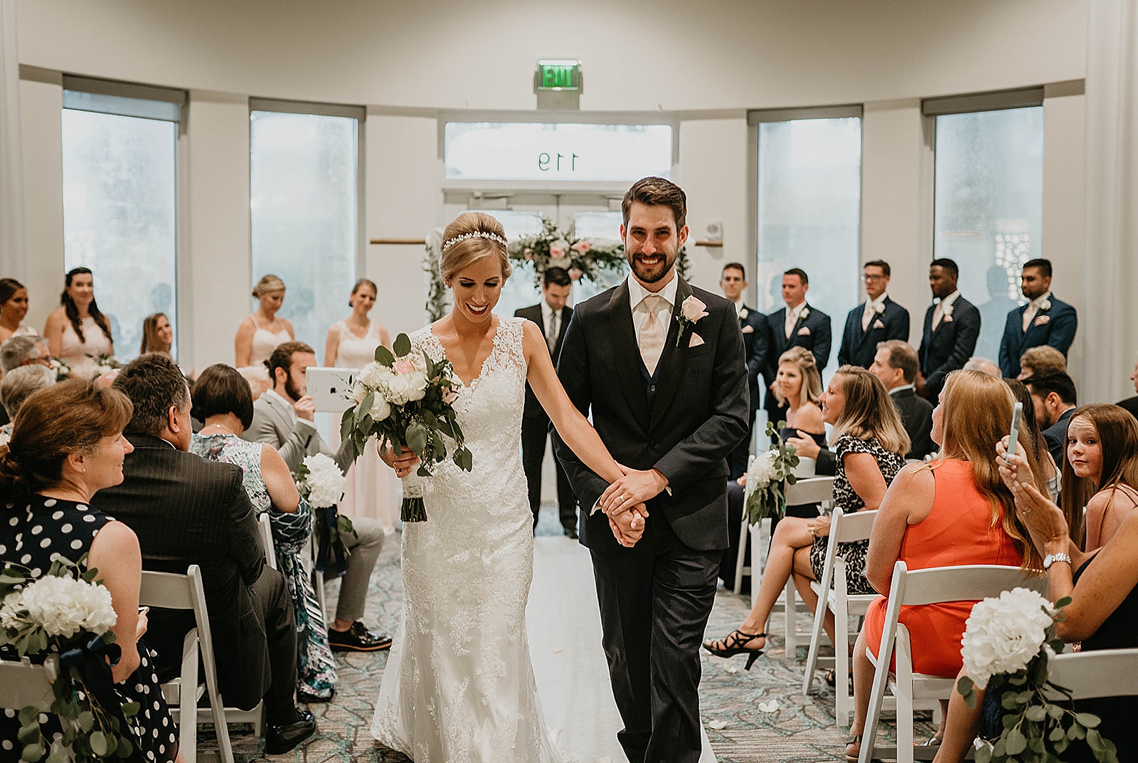 Jupiter Florida Intracoastal Wedding captured by South Florida Wedding Photographer, Krystal Capone Photography