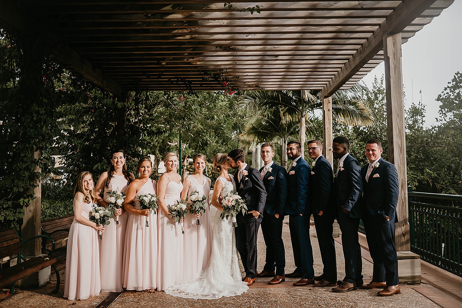 Jupiter Florida Intracoastal Wedding captured by South Florida Wedding Photographer, Krystal Capone Photography