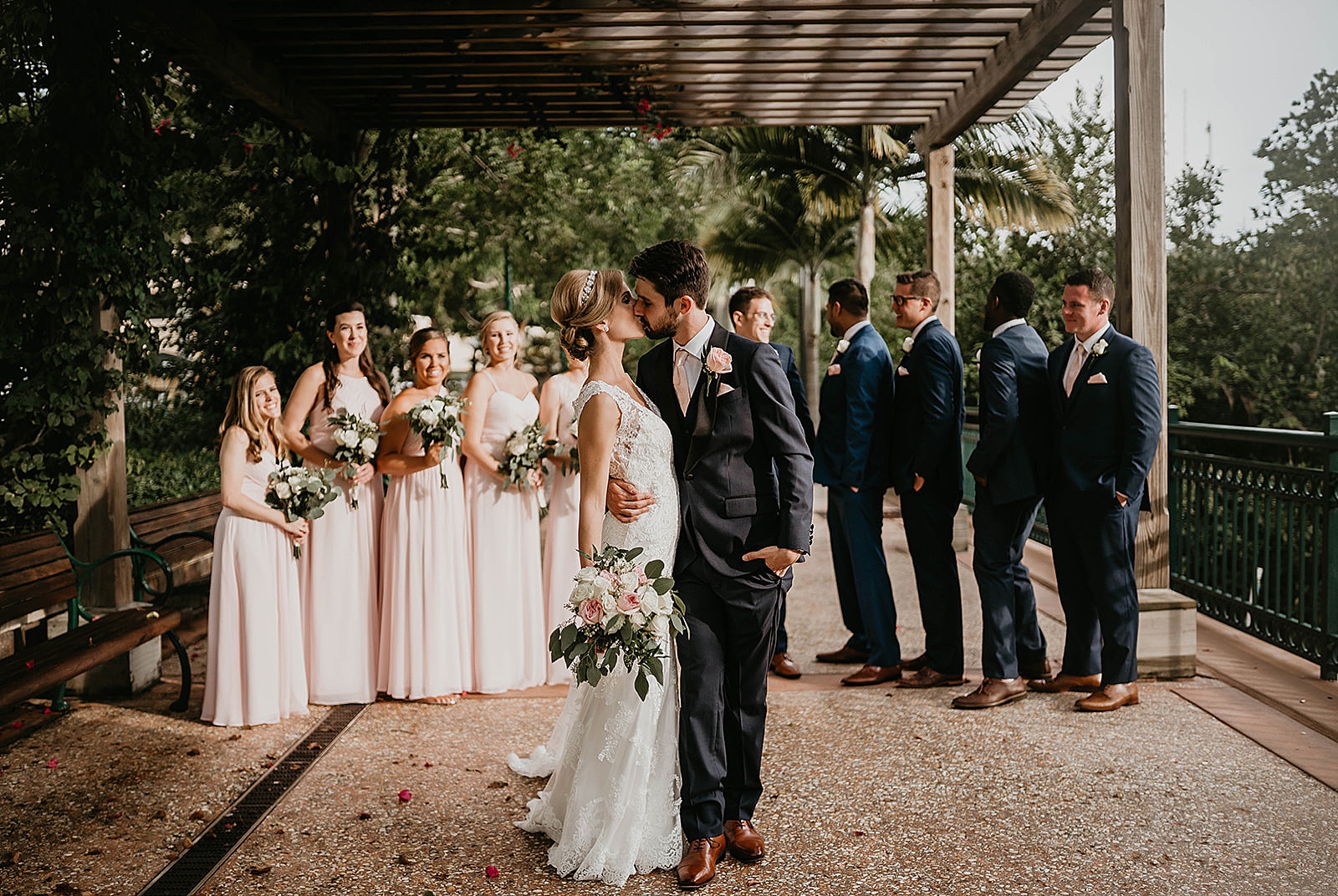 Jupiter Florida Intracoastal Wedding captured by South Florida Wedding Photographer, Krystal Capone Photography