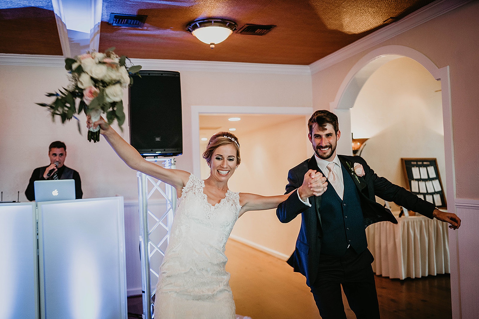 Jupiter Florida Intracoastal Wedding captured by South Florida Wedding Photographer, Krystal Capone Photography