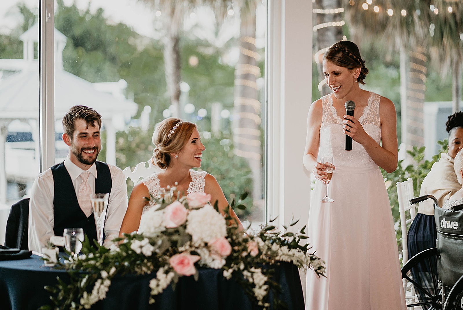 Jupiter Florida Intracoastal Wedding captured by South Florida Wedding Photographer, Krystal Capone Photography