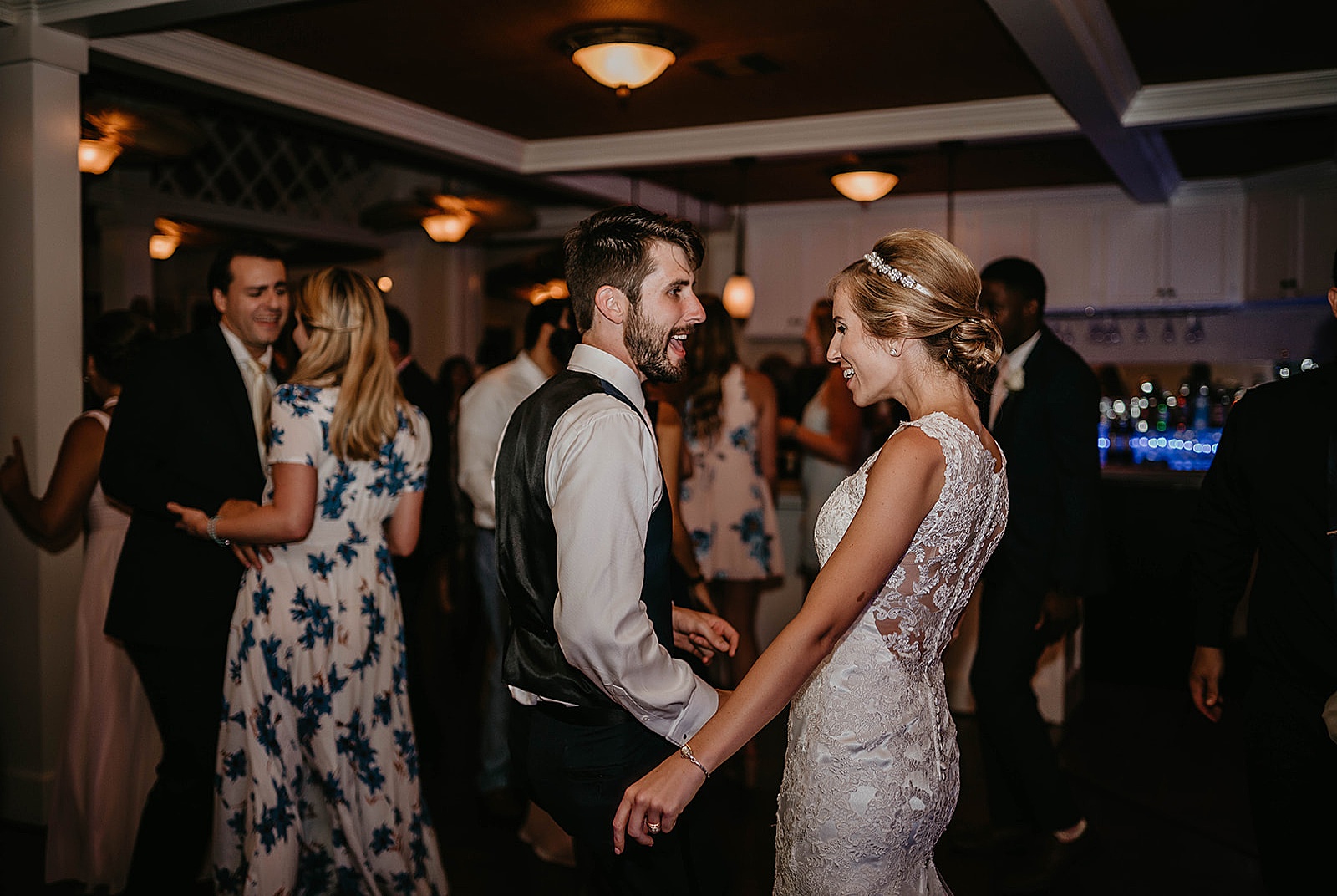 Jupiter Florida Intracoastal Wedding captured by South Florida Wedding Photographer, Krystal Capone Photography