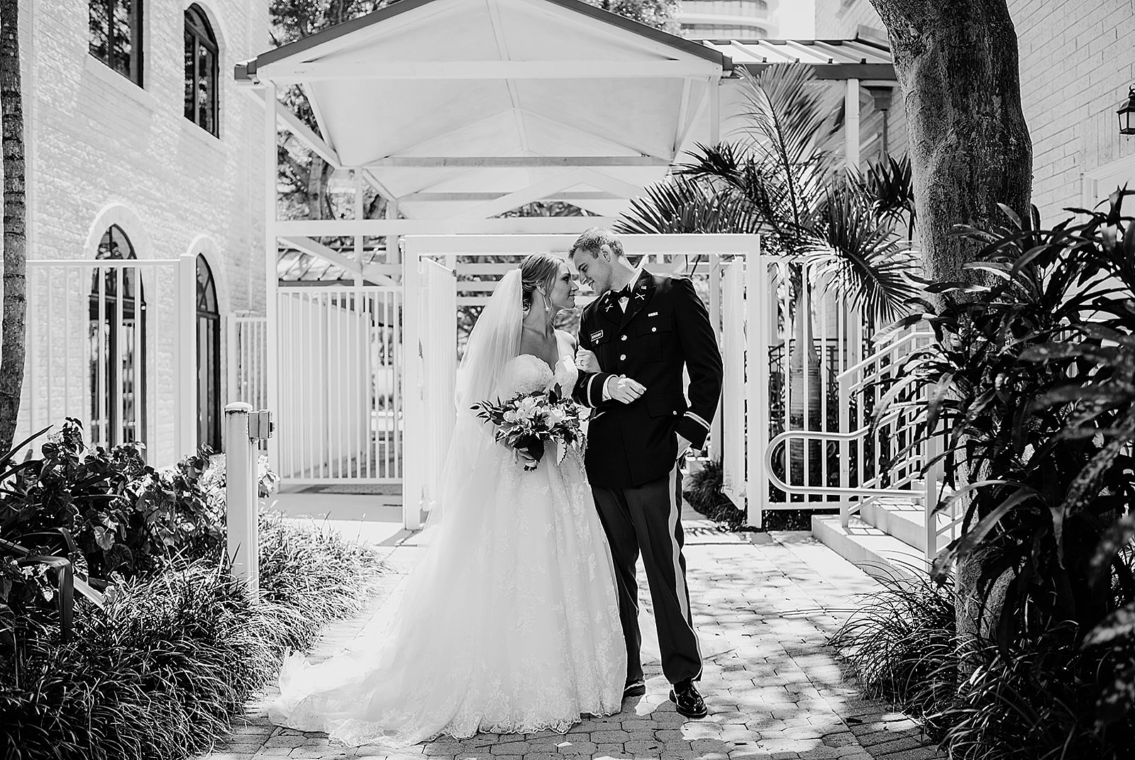 Family Church Downtown Wedding captured by West Palm Beach Wedding Photographer, Krystal Capone Photography