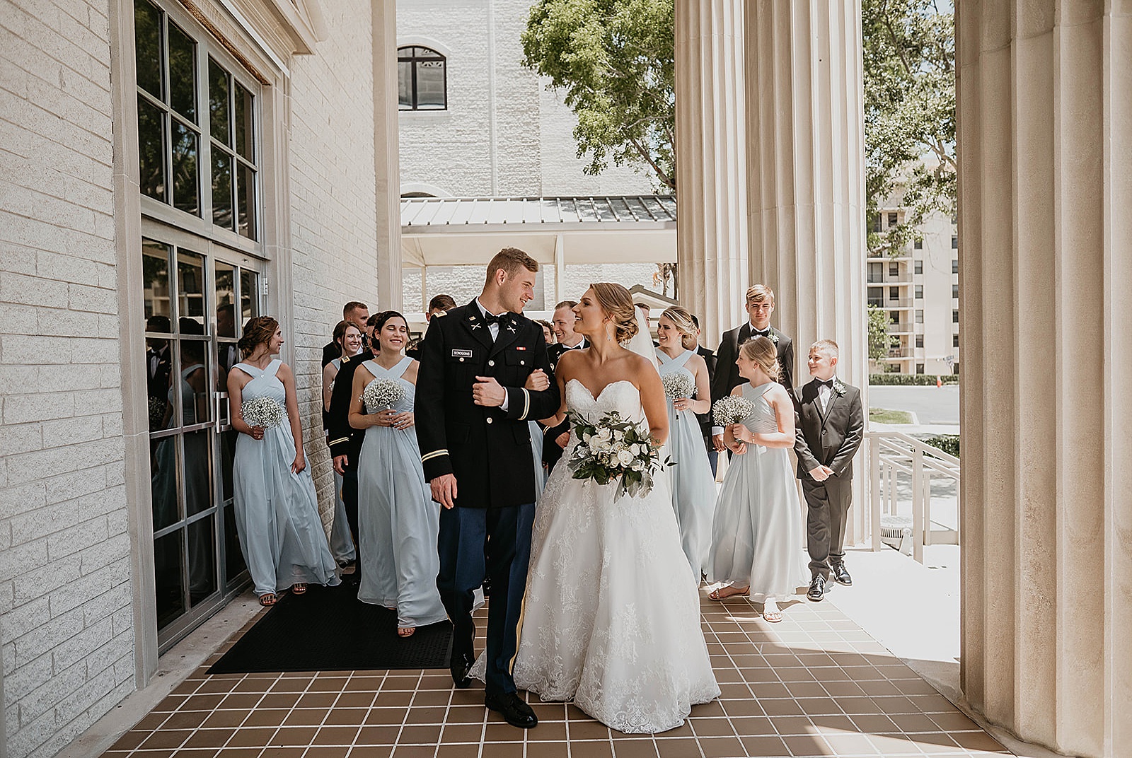 Family Church Downtown Wedding captured by West Palm Beach Wedding Photographer, Krystal Capone Photography