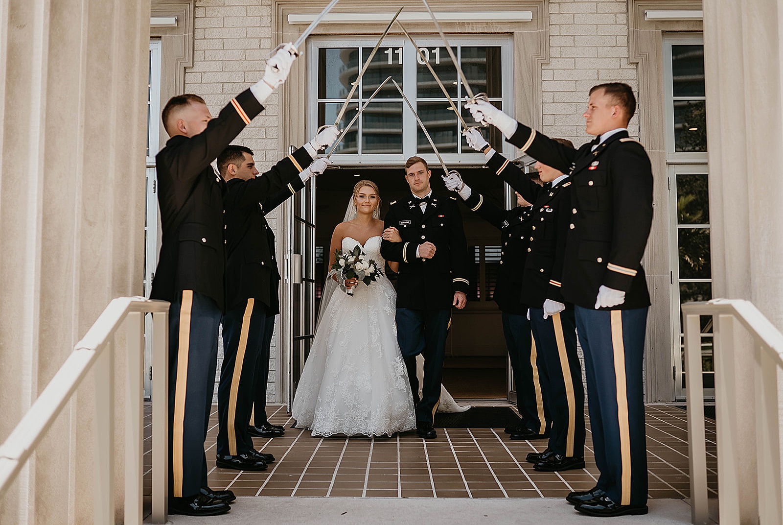 Family Church Downtown Wedding captured by West Palm Beach Wedding Photographer, Krystal Capone Photography