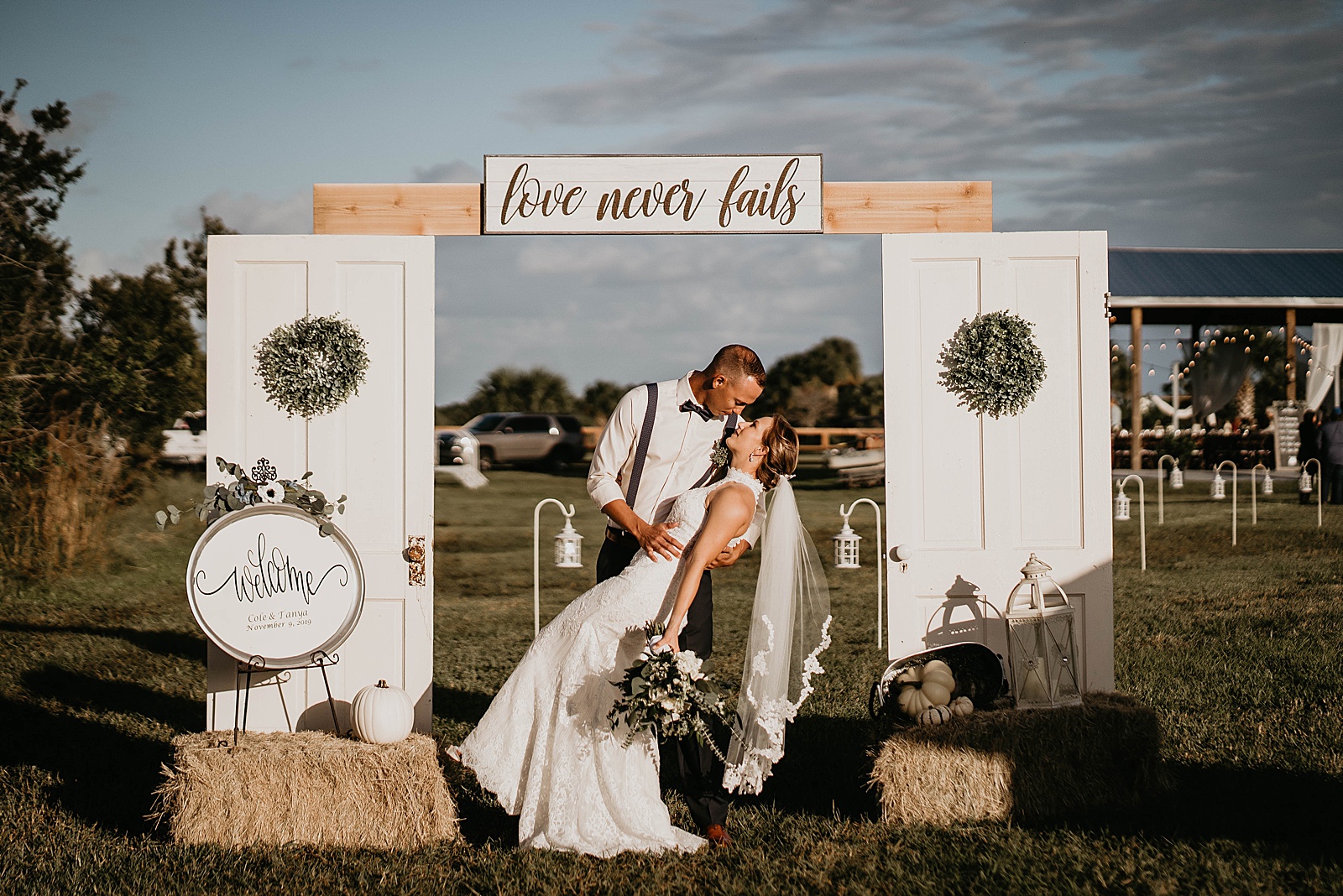 Rustic Fall South Florida Wedding Photos captured by South Florida Wedding Photographer, Krystal Capone Photography