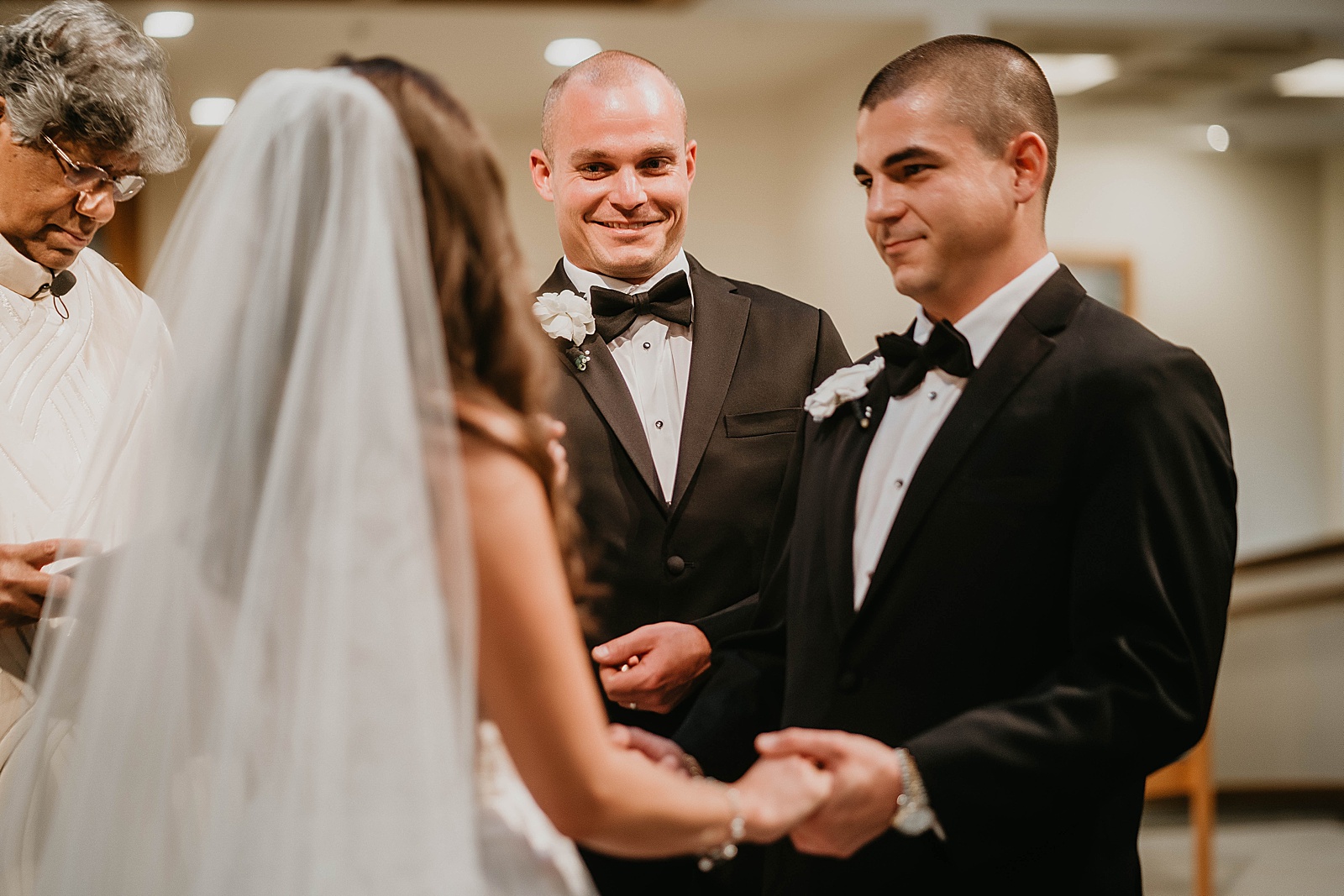 Romantic Church Wedding During COVID-19 captured by West Palm Beach Wedding Photographer, Krystal Capone Photography