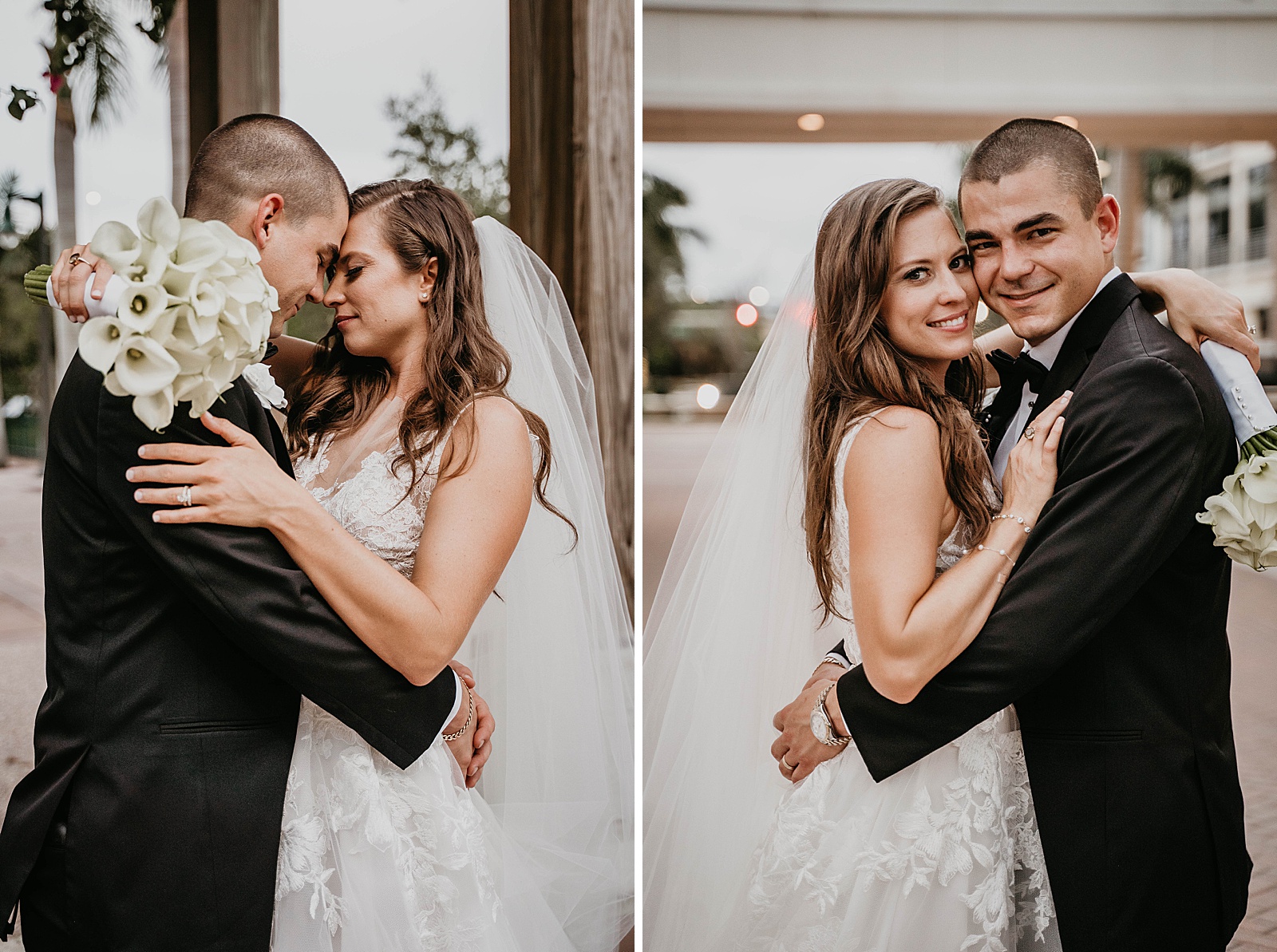 Romantic Church Wedding During COVID-19 captured by West Palm Beach Wedding Photographer, Krystal Capone Photography