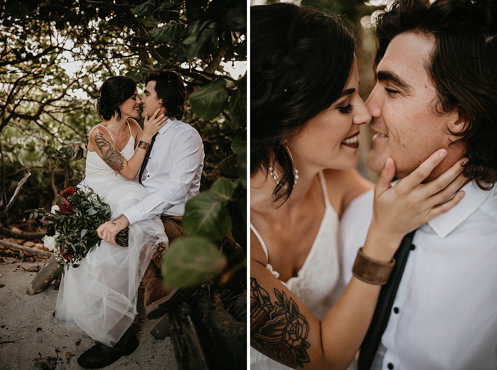 Jupiter Florida Elopement captured by South Florida Elopement Photographer, Krystal Capone Photography
