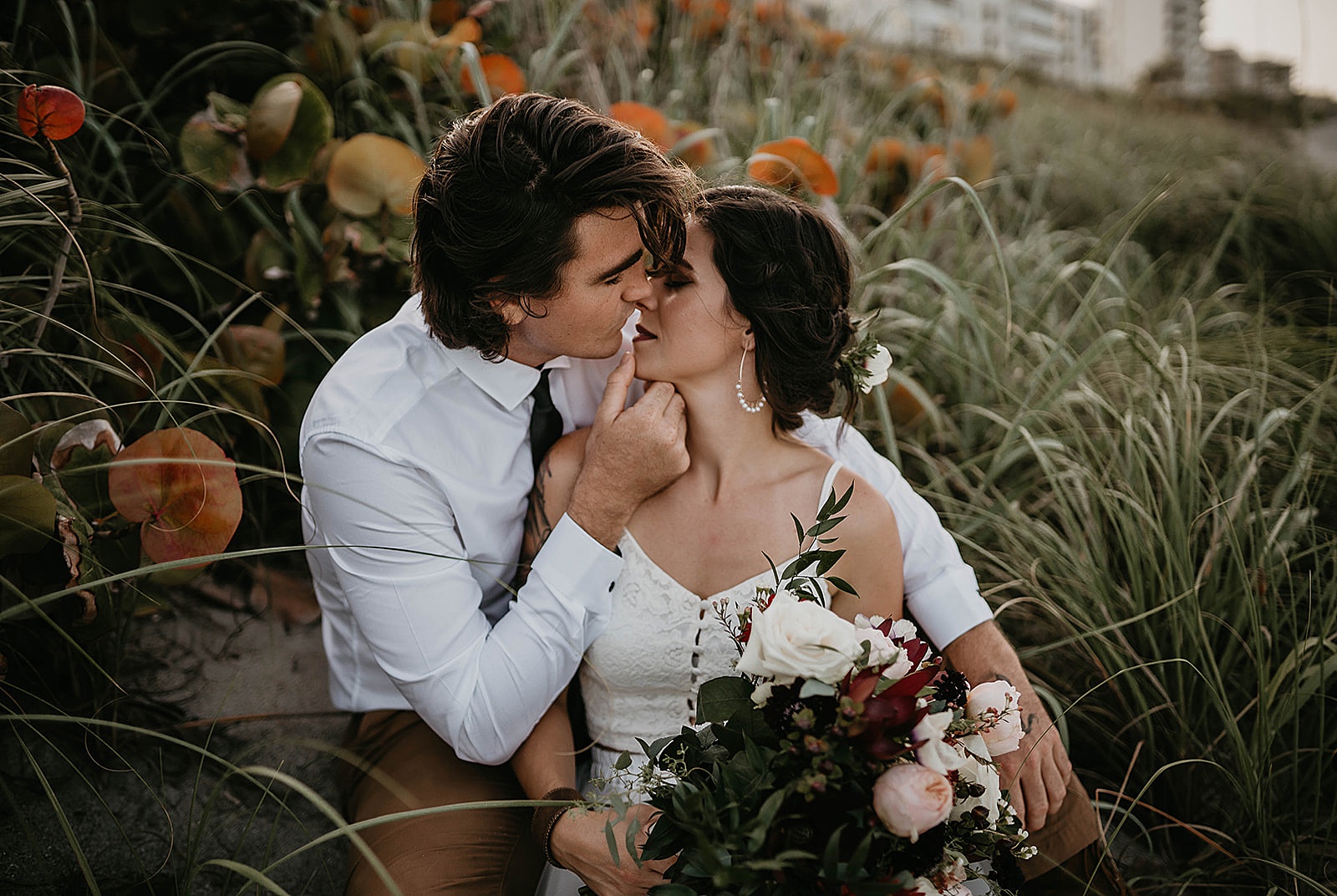 Jupiter Florida Elopement captured by South Florida Elopement Photographer, Krystal Capone Photography