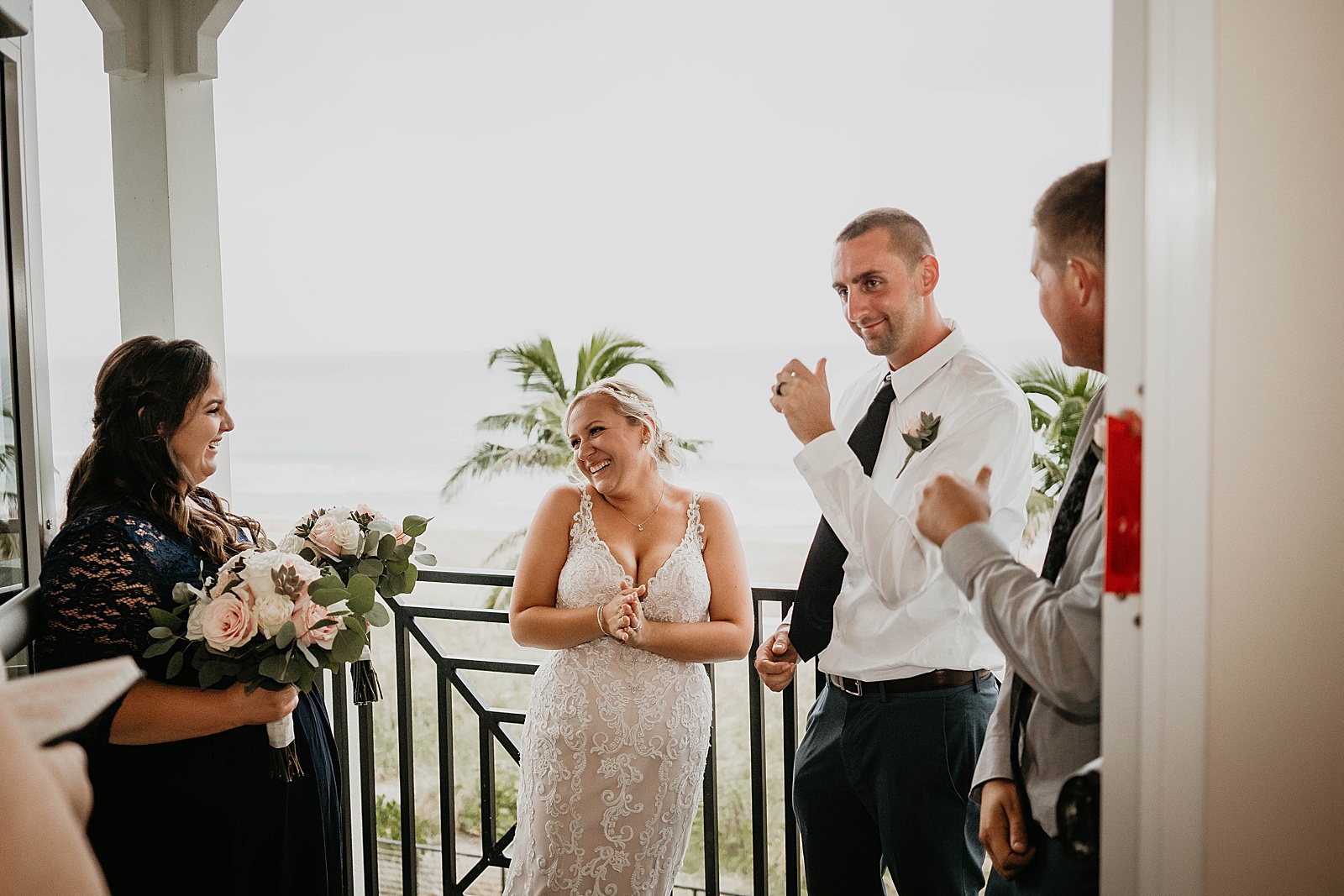 Intimate COVID South Florida Wedding Photos by South Florida Wedding Photographer, Krystal Capone Photography