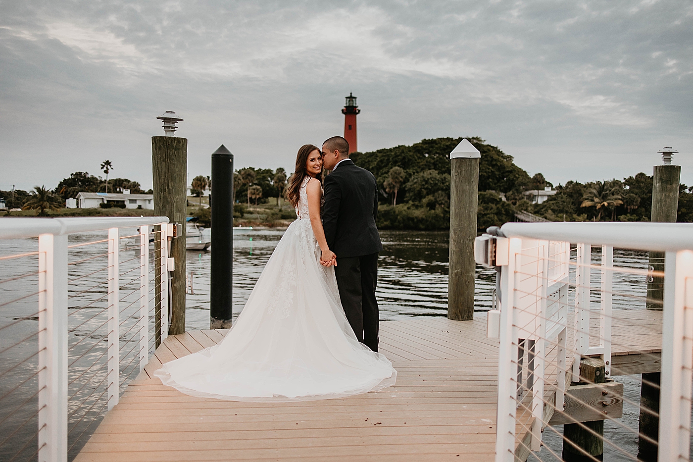 Romantic Wedding During COVID-19 captured by West Palm Beach Wedding Photographer, Krystal Capone Photography