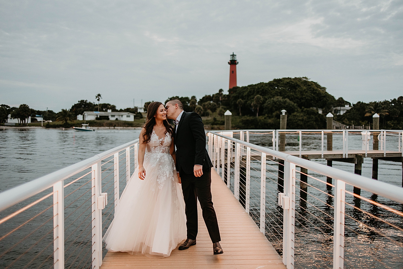 Romantic Wedding During COVID-19 captured by West Palm Beach Wedding Photographer, Krystal Capone Photography