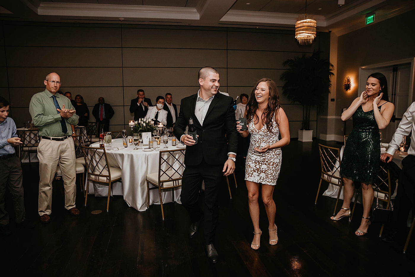 Romantic Wedding During COVID-19 captured by West Palm Beach Wedding Photographer, Krystal Capone Photography