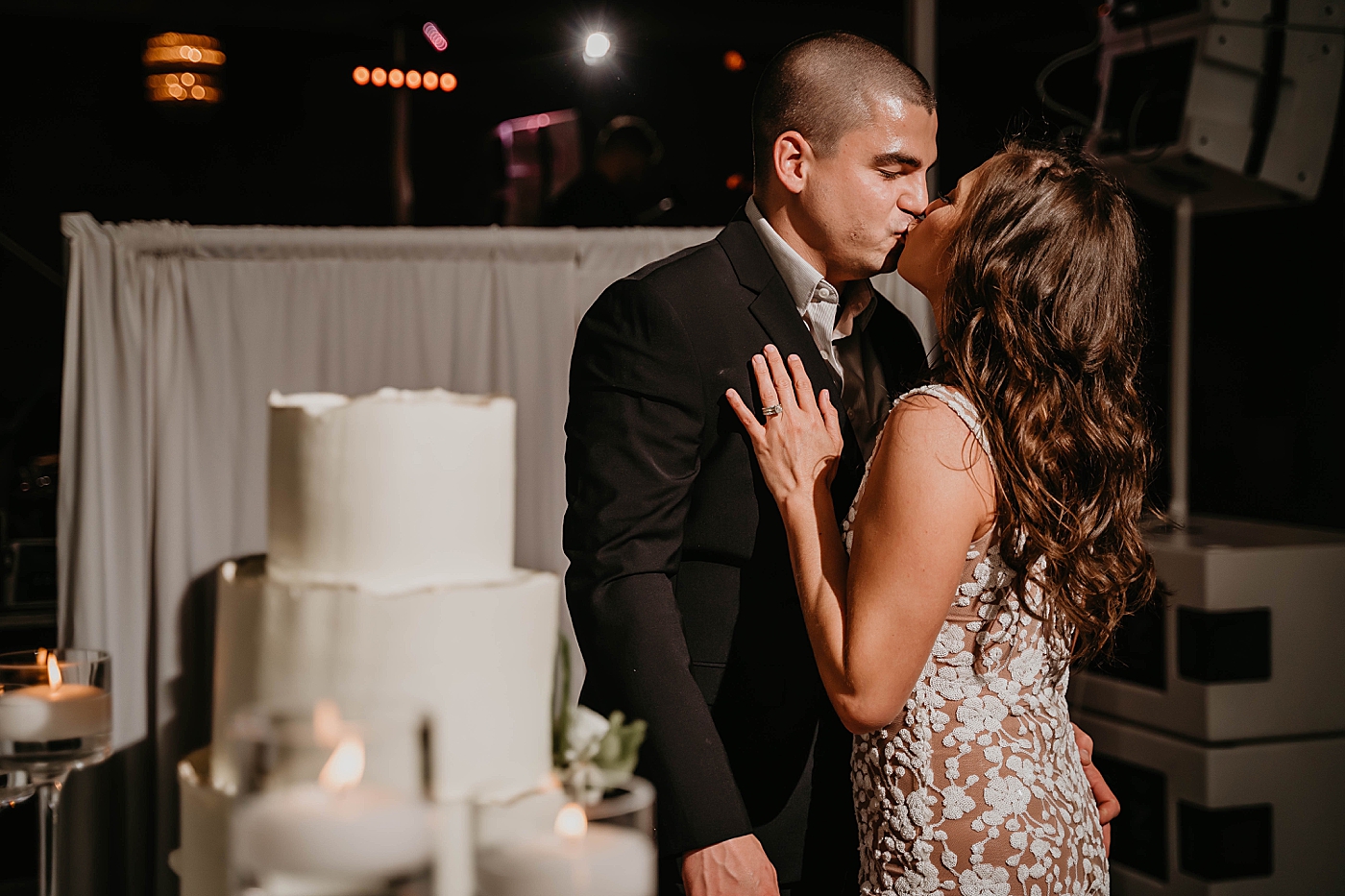 Romantic Wedding During COVID-19 captured by West Palm Beach Wedding Photographer, Krystal Capone Photography